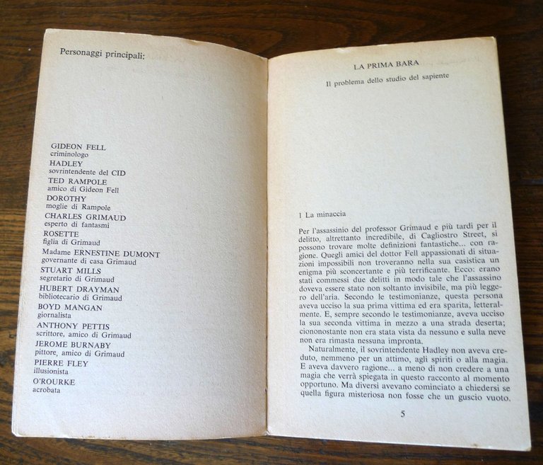 John Dickson Carr,LE TRE BARE,1976 Mondadori[I CLASSICI DEL GIALLO/234