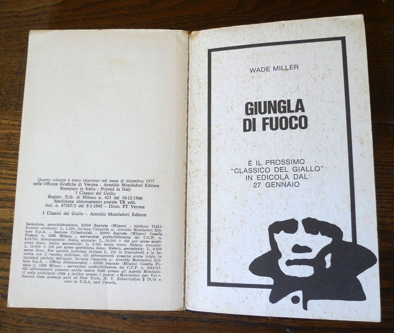 John Dickson Carr,LE TRE BARE,1976 Mondadori[I CLASSICI DEL GIALLO/234