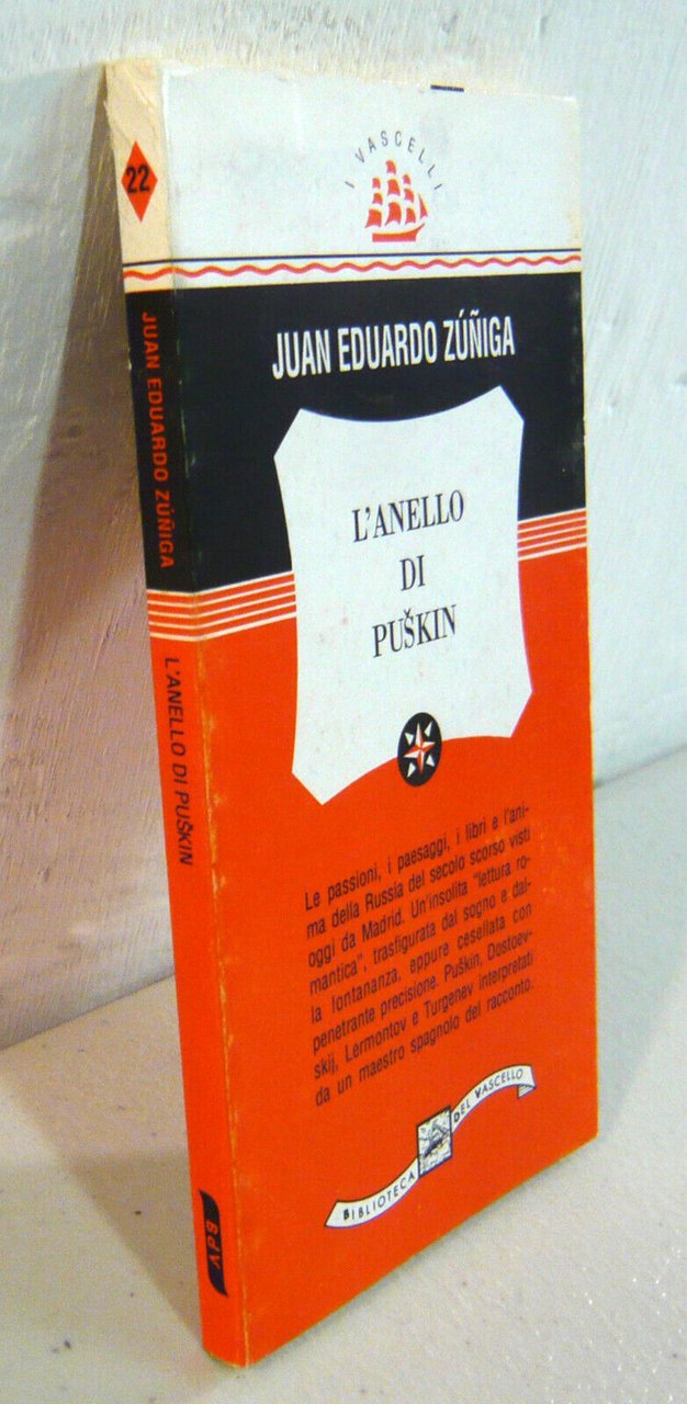 Juan Eduardo Zuniga,L’ANELLO DI PUSKIN,1994 Biblioteca del Vascello