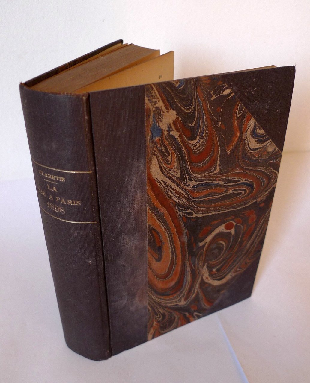 JULES CLARETIE,LA VIE A PARIS 1898,Fasquelle 1899[storia,cronaca,Francia,Parigi