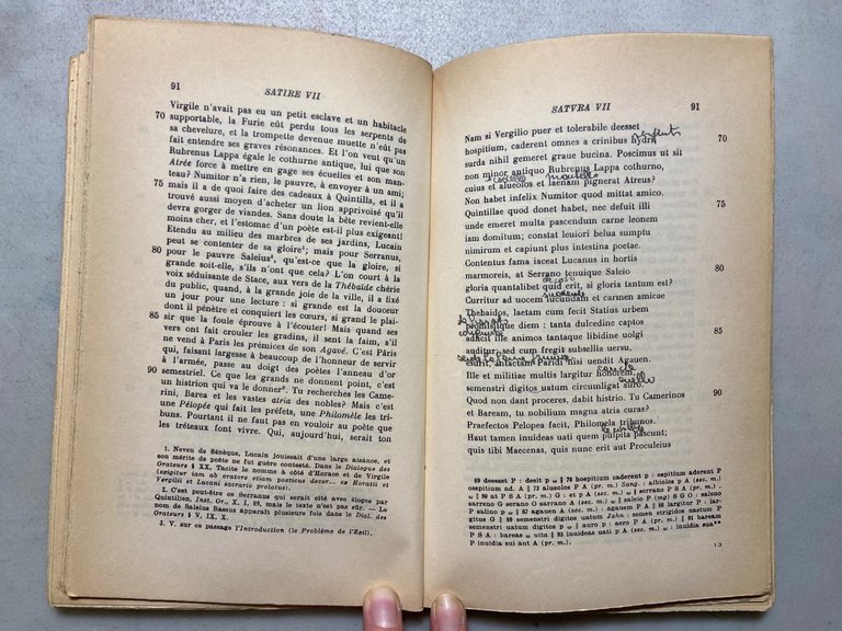 Juvenal,SATIRES,Les belles lettres 1957 | Immagine Gallery 3