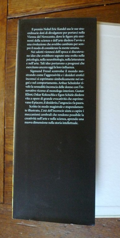 Kandel,L'ETÀ DELL'INCONSCIO.Arte,mente e cervello,2012 Cortina[psicologia