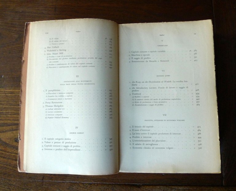 Karl Marx,STORIA DELLE TEORIE ECONOMICHE.III DA RICARDO ALL'ECONOMIA VOLGARE,'58