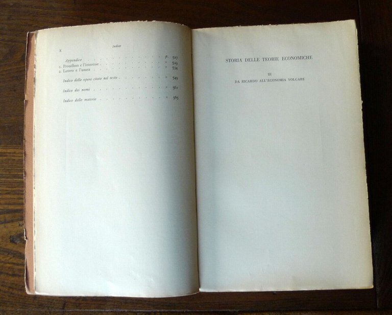 Karl Marx,STORIA DELLE TEORIE ECONOMICHE.III DA RICARDO ALL'ECONOMIA VOLGARE,'58