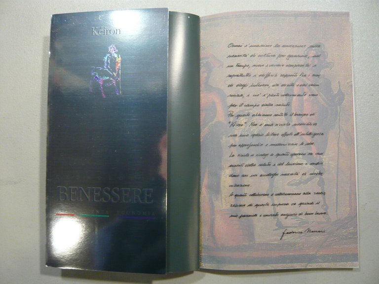 KEIRON Benessere, 1999[quadrimestrale,medicina,scienza,Ivan Cavicchi