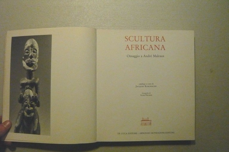 Kerchache,SCULTURA AFRICANA. Omaggio a André Malraux,1986[Igor Delmas