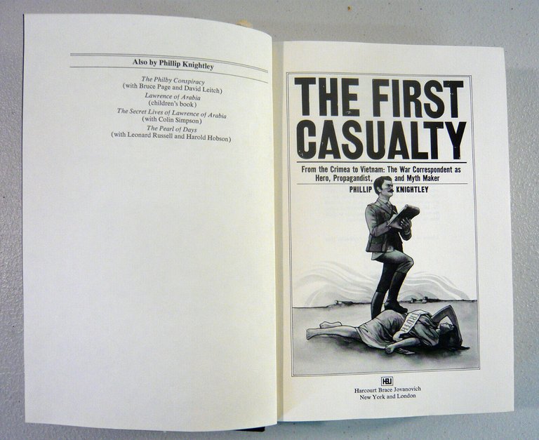 Knightley,THE FIRST CASUALTY,1976[Crimea,Vietnam,corrispondente di guerra