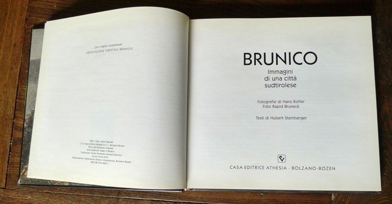 Kofler/Stemberger,BRUNICO.IMMAGINI DI UNA CITTÀ SUDTIROLESE,1994 Athesia[FOTO