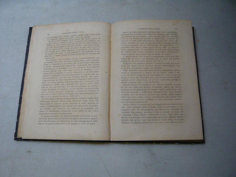Koldewey-Hegemann,IL NAUFRAGIO DELLA HANSA,Milano,1874