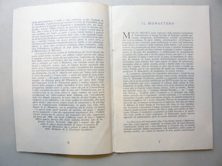 Kovacevich,L’ABBAZIA DI VALLOMBROSA,Roma, 1951[musei e monumenti d’Italia