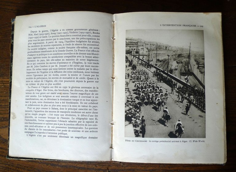 L'ALGÉRIE par AUGUSTIN BERNARD,1931 Larousse[storia,Algeria | Immagine Gallery 4