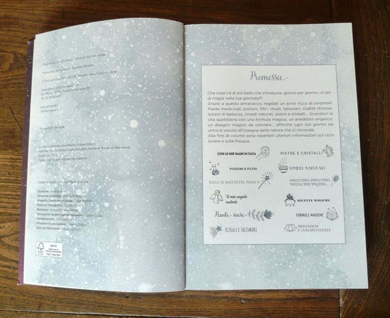 L'ALMANACCO DELLE MERAVIGLIE,2020 Armenia[incantesimi,ricette,formule magiche