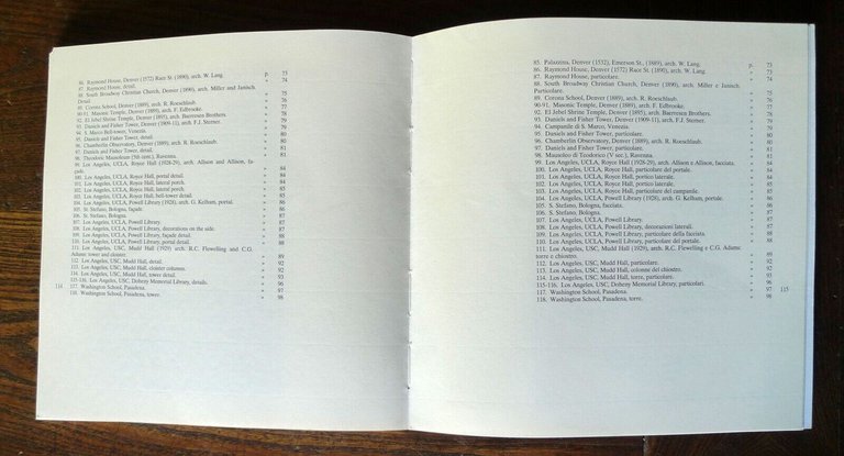 L'ALTRA SPONDA DI BISANZIO OVVERO L'IMMAGINAZIONE DELL'AMERICA,1992[ARCHITETTURA