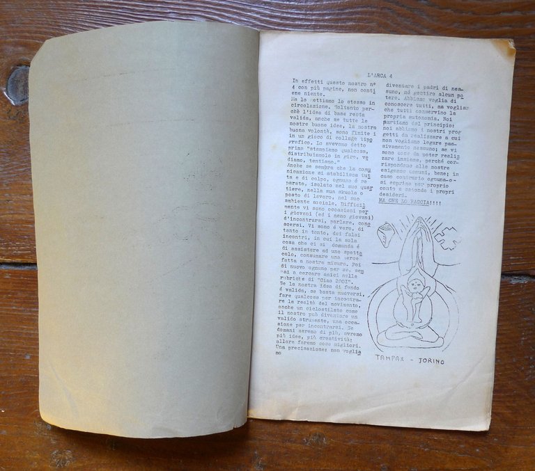 L'ARCA GAM n.4 1974(?)[fanzine,Monopoli,CONTROCULTURA,politica | Immagine Gallery 2