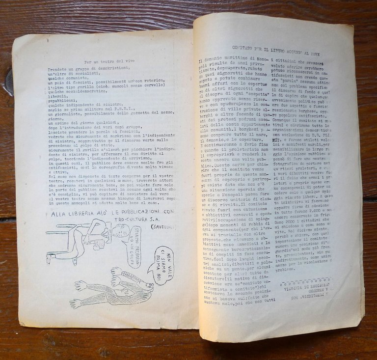 L'ARCA GAM n.4 1974(?)[fanzine,Monopoli,CONTROCULTURA,politica | Immagine Gallery 8