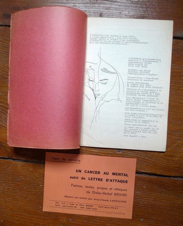 L'ECCHYMOSE.ARTS-INFORMATION.N.13 197x.SPÉCIAL-DOSSIER MARKUS LEICHT[poesia