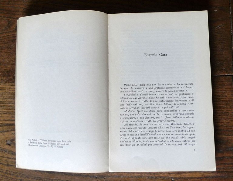 L'OPERA ITALIANA IN MUSICA,1965 Rizzoli[in onore di Eugenio Gara,LIRICA,VERDI