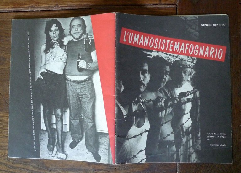 L'UMANOSISTEMAFOGNARIO n.4 1995[FANZINE,Jefery Levy,Don DeLillo