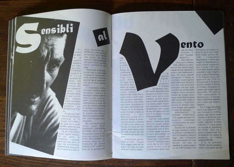 L'UMANOSISTEMAFOGNARIO n.4 1995[FANZINE,Jefery Levy,Don DeLillo