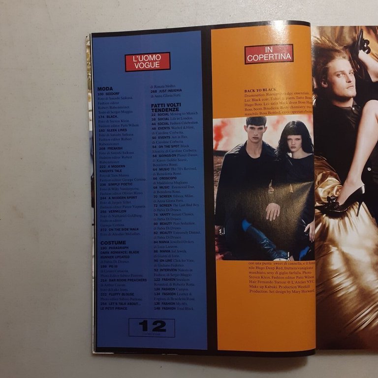 L’UOMO VOGUE N. 354 ottobre 2004 Edizioni Condé Nast S.p.A