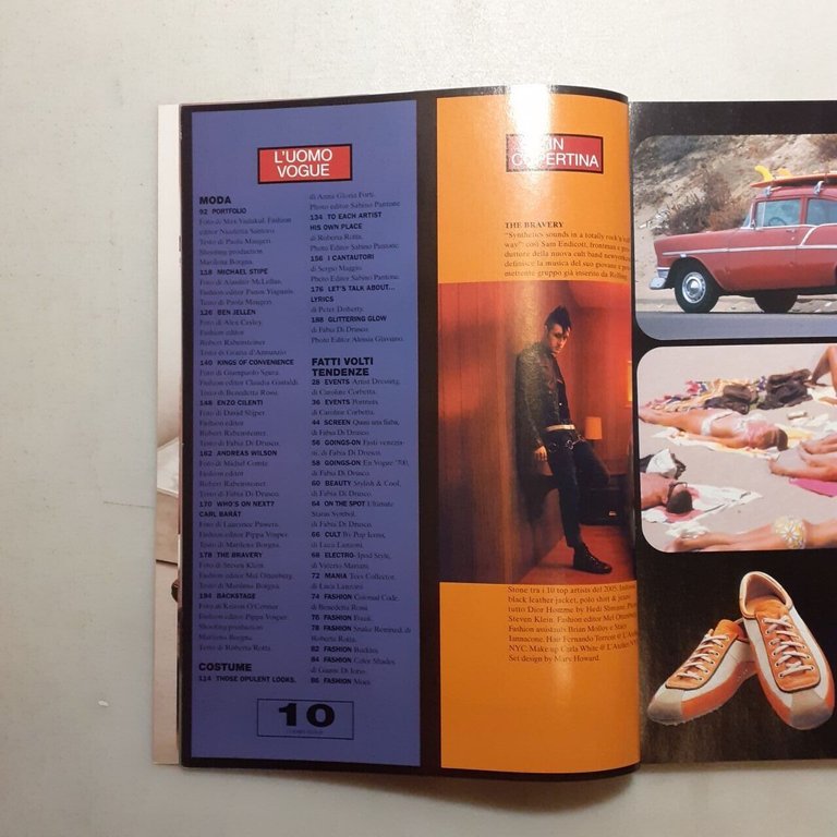 L’UOMO VOGUE n. 358 Febbraio 2005 Edizioni Condé Nast S.p.A