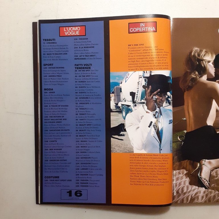 L’UOMO VOGUE n. 359 Marzo 2005 Edizioni Condé Nast S.p.A …