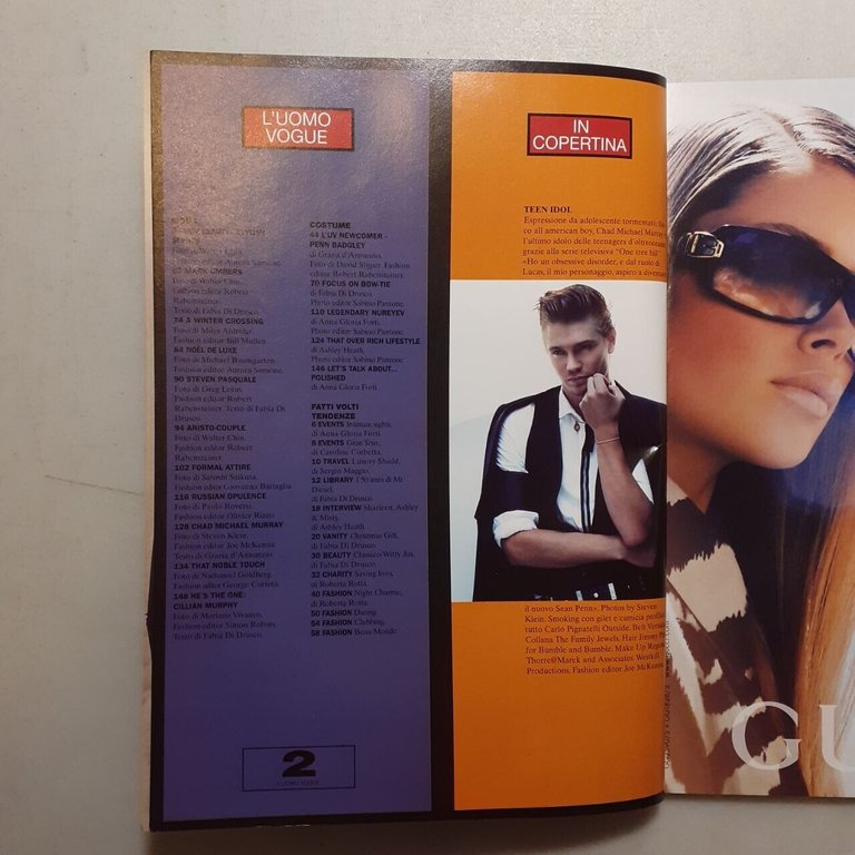 L’UOMO VOGUE n. 366 dicembre 2005 Edizioni Condé Nast S.p.A