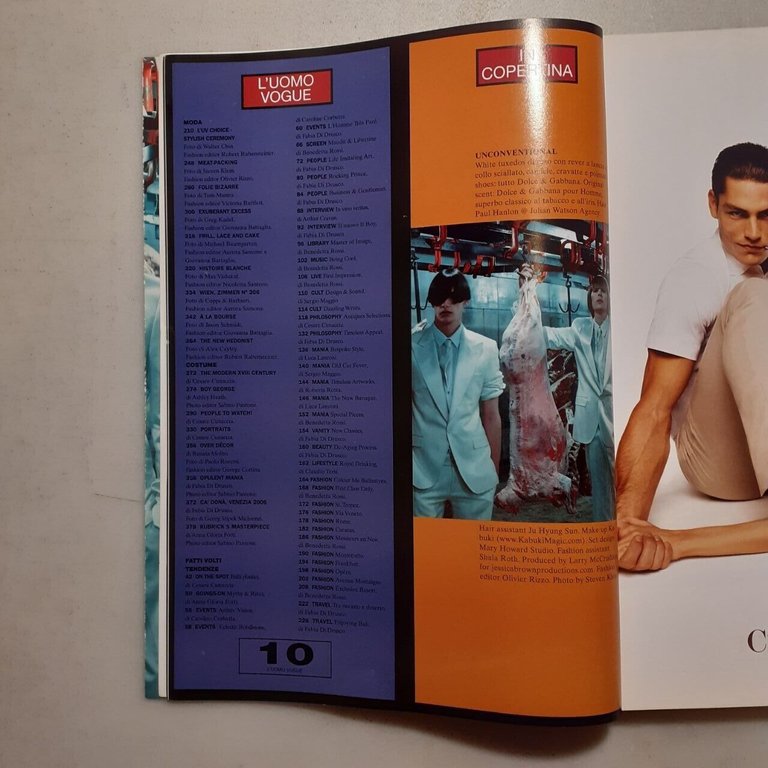 L’UOMO VOGUE n. 367 gennaio 2006 Edizioni Condé Nast S.p.A