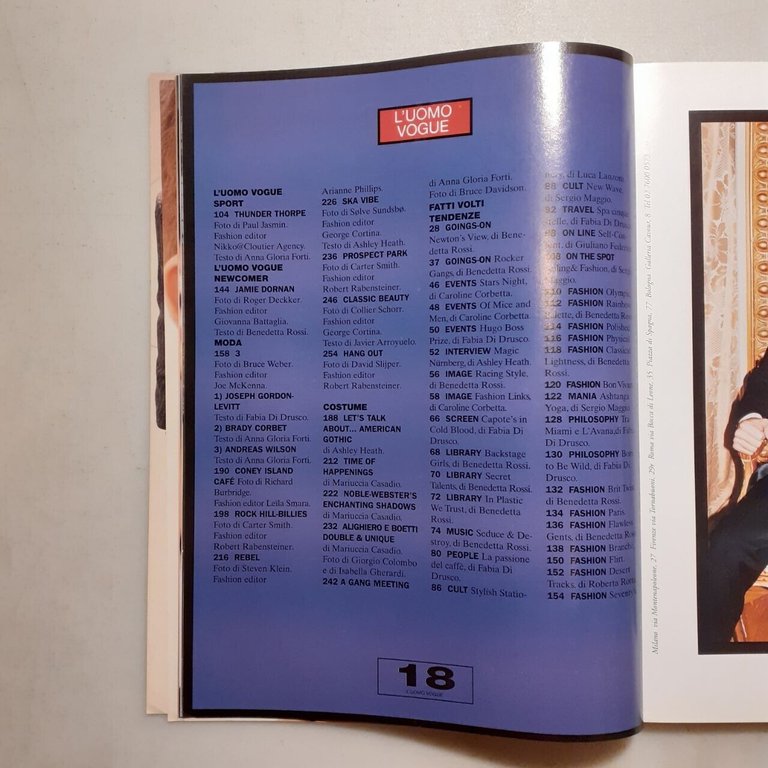 L’UOMO VOGUE N. 369 Marzo 2006 Edizioni Condé Nast S.p.A
