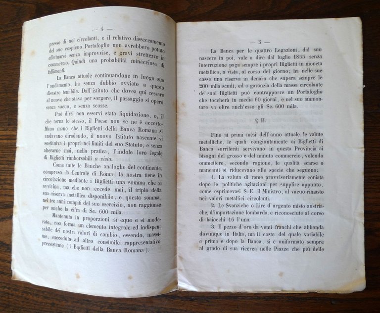 LA BANCA E IL NAPOLEONE D'ORO,1858 Bologna[delle Quattro Legazioni,storia | Immagine Gallery 3