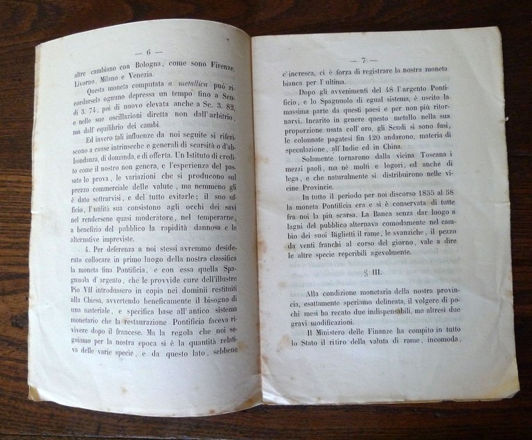 LA BANCA E IL NAPOLEONE D'ORO,1858 Bologna[delle Quattro Legazioni,storia | Immagine Gallery 4