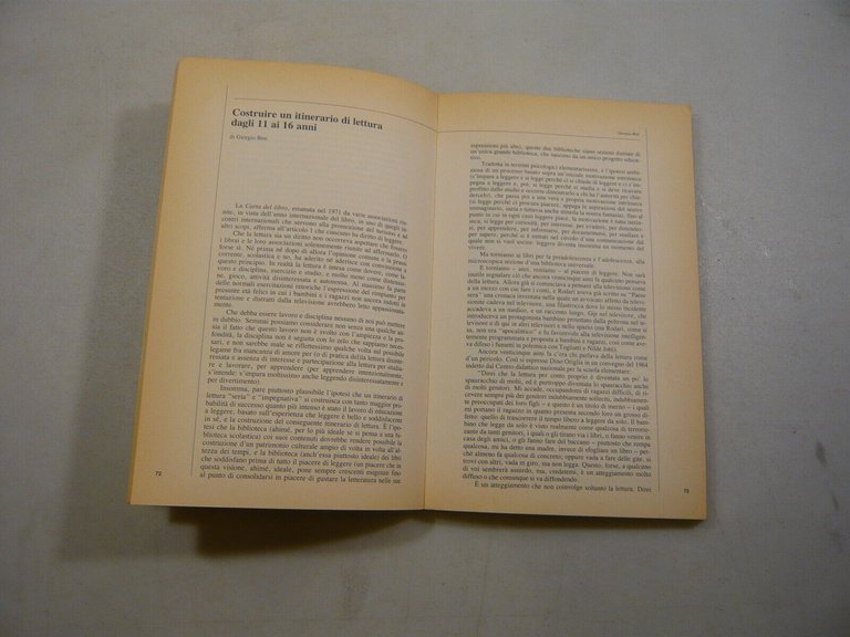 LA BOTTEGA DEL LETTORE,Atti del convegno,Bruno Mondadori 1990