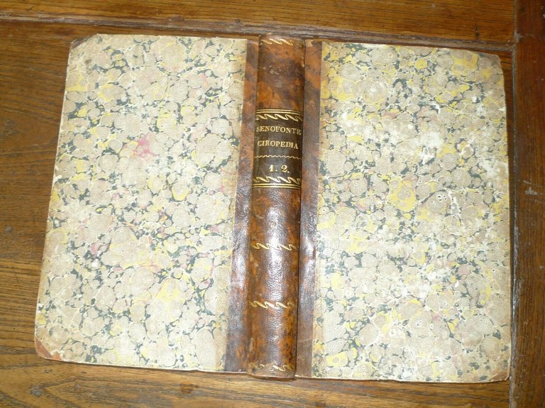 LA CIROPEDIA DI SENOFONTE TRADOTTA DA FRANCESCO REGIS,1821 Sonzogno[STORIA GRECA
