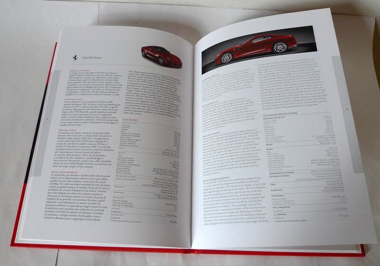 LA FERRARI 2008[brochure ufficiale,storia,automobilismo,Formula 1,Ita/English