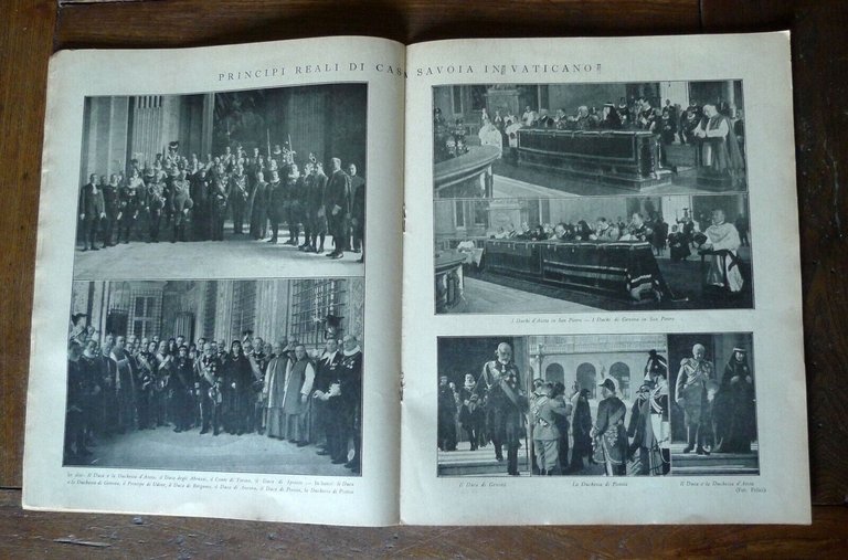 LA FESTA.RIVISTA SETTIMANALE DELLA FAMIGLIA ITALIANA,1930[nozze Maria José