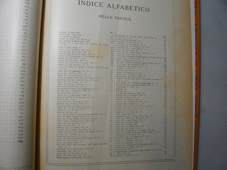 La Fontaine,FAVOLE,Milano,1928
