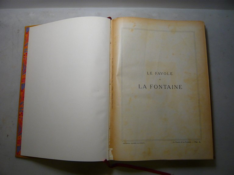 La Fontaine,FAVOLE,Milano,1928