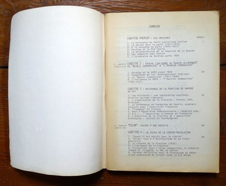 LA GAUCHE COMMUNISTE D'ITALIE,1982 CCI[storia comunismo,Italia,Bordiga | Immagine Gallery 2