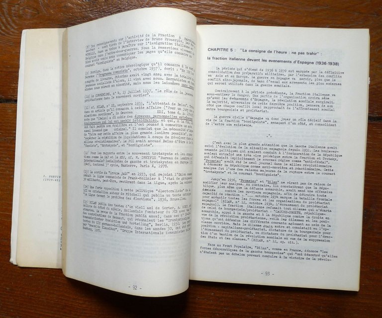 LA GAUCHE COMMUNISTE D'ITALIE,1982 CCI[storia comunismo,Italia,Bordiga | Immagine Gallery 4