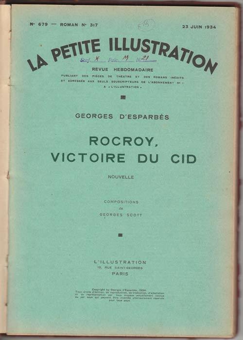 LA PETITE ILLUSTRATION.Revue Hebdomadaire,1934[D'Esparbès,Bounine,Gourdon