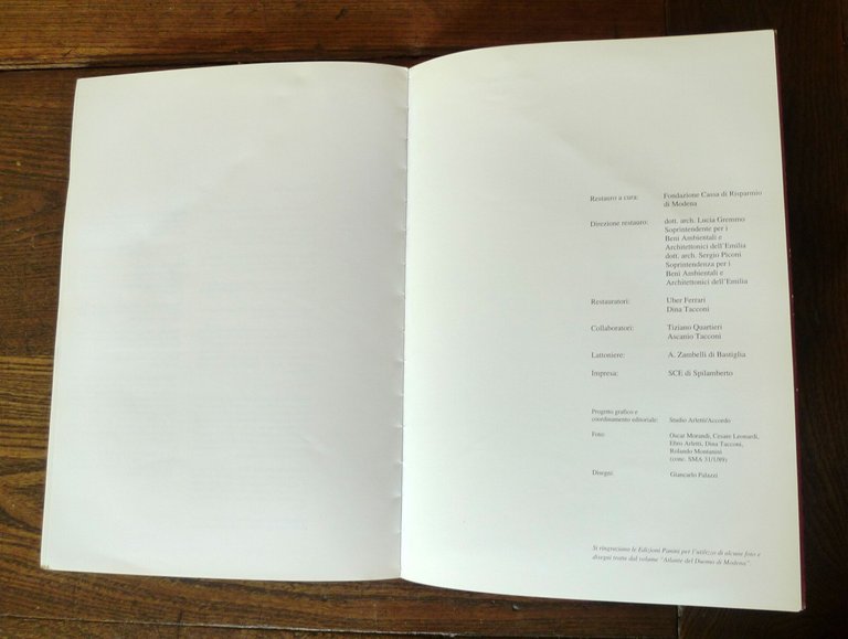 LA PORTA REGIA DEL DUOMO DI MODENA.IL RESTAURO,1991[arte,architettura