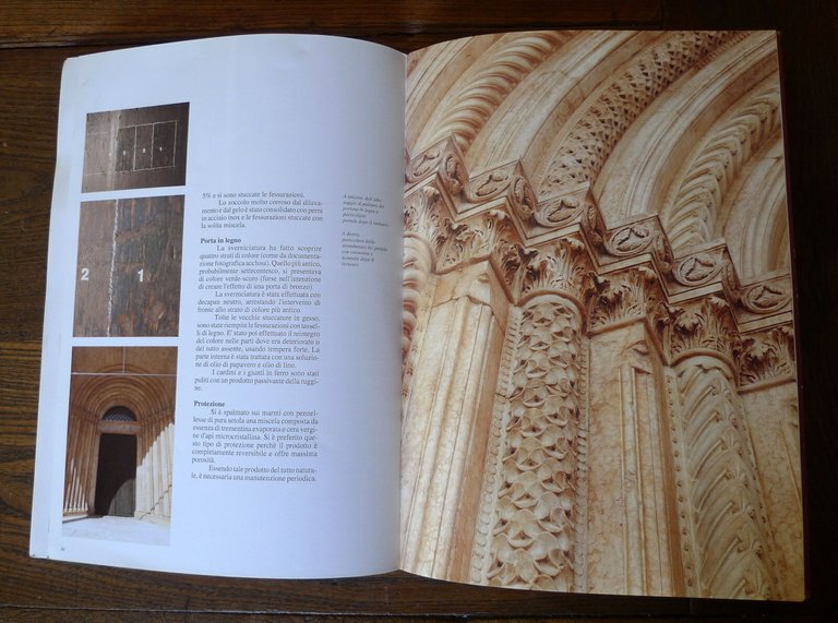 LA PORTA REGIA DEL DUOMO DI MODENA.IL RESTAURO,1991[arte,architettura