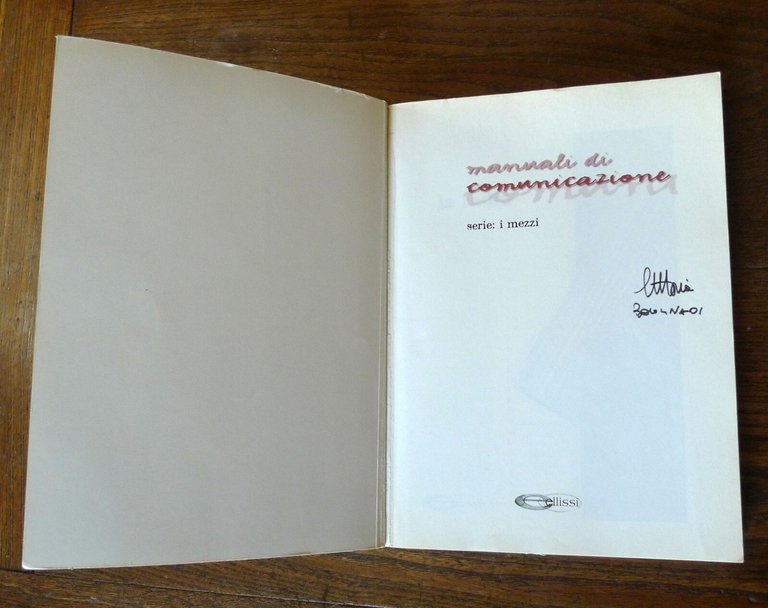 LA RADIO,2000 Ellissi[MANUALI DI COMUNICAZIONE