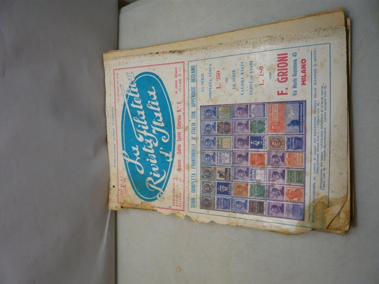 LA RIVISTA FILATELICA D’ITALIA,Anno XV - 1928,S.A.G. Electa, Genova, 1928