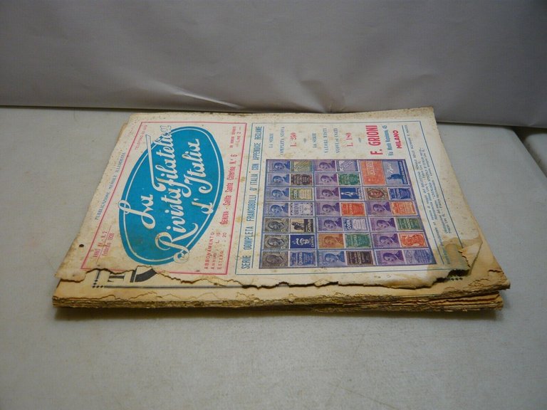 LA RIVISTA FILATELICA D’ITALIA,Anno XV - 1928,S.A.G. Electa, Genova, 1928