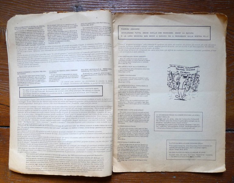 LA SCIENZA CONTRO I PROLETARI,1973 Stampa Alternativa[controinformazione | Immagine Gallery 5