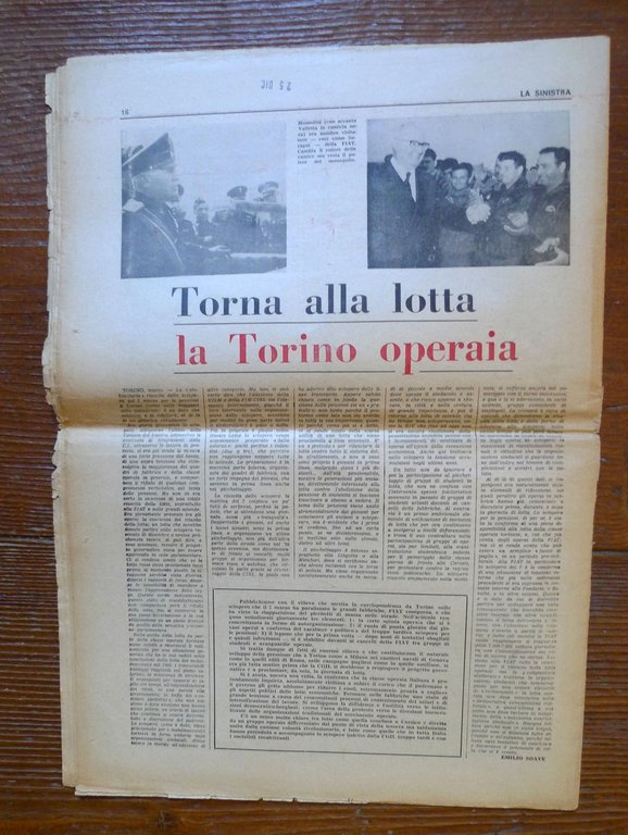 LA SINISTRA Nuova Serie Ann.III n.10 16 Mar.1968[rivista,comunismo,Corvisieri | Immagine Gallery 5