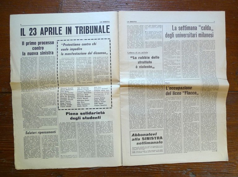 LA SINISTRA Nuova Serie Ann.III n.13 6 Apr.1968[rivista,comunismo,Corvisieri | Immagine Gallery 3