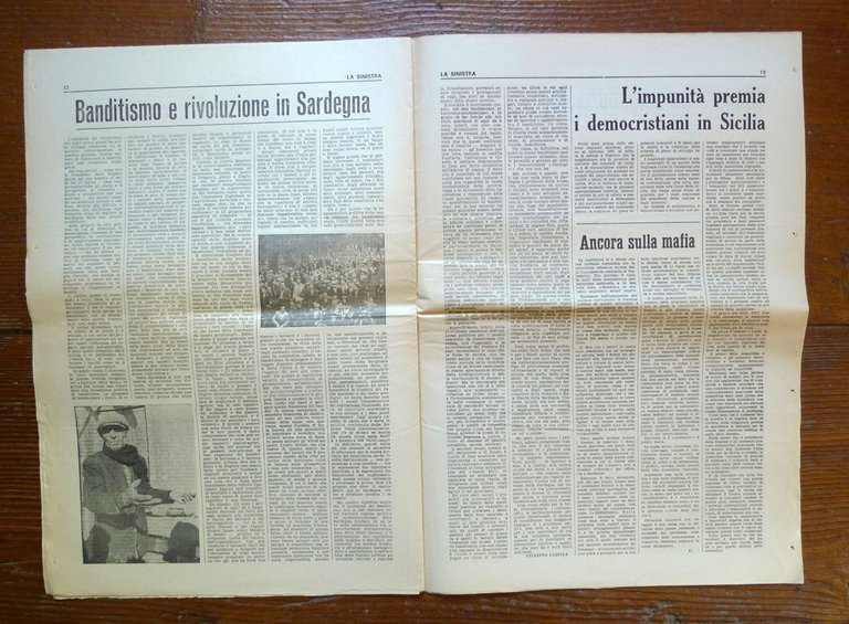 LA SINISTRA Nuova Serie Ann.III n.13 6 Apr.1968[rivista,comunismo,Corvisieri | Immagine Gallery 4