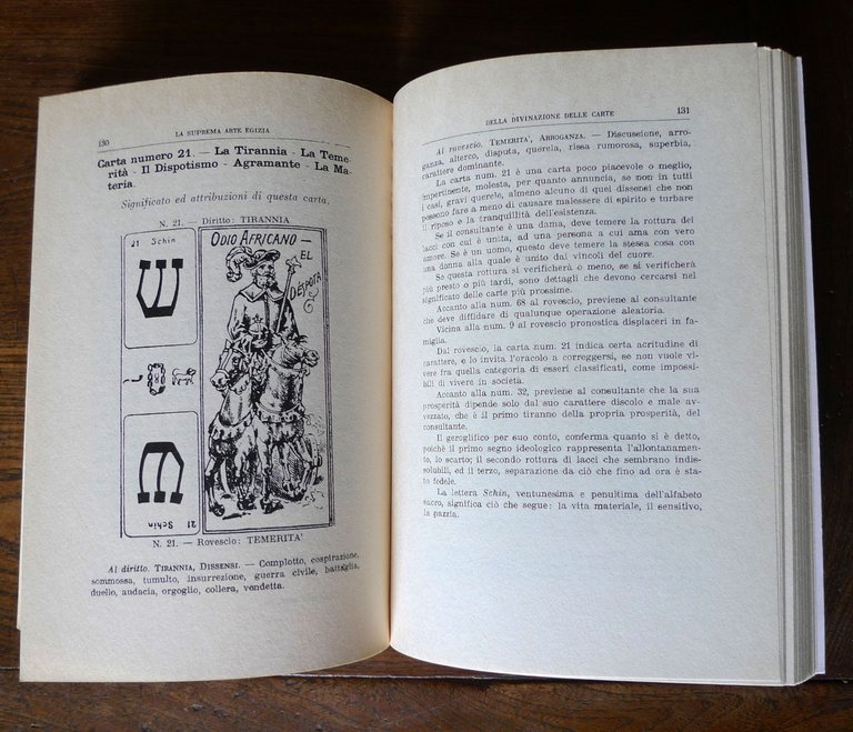 LA SUPREMA ARTE EGIZIA DELLA DIVINAZIONE CON LE CARTE,'90 Rebis[esoterismo,MAGIA